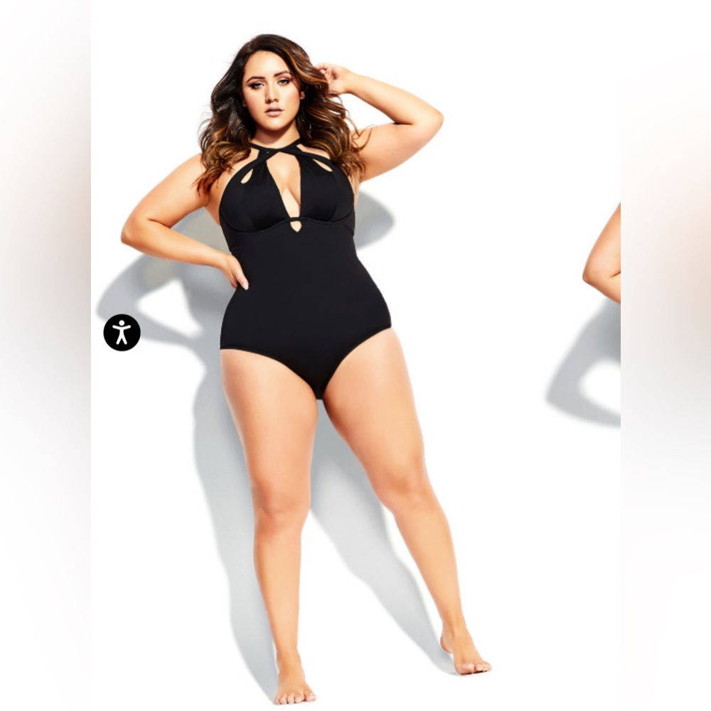 Cancun Underwire I Piece - black size 22